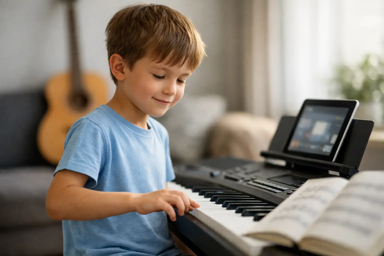 Keyboardunterricht für Kinder: So klappt der Start