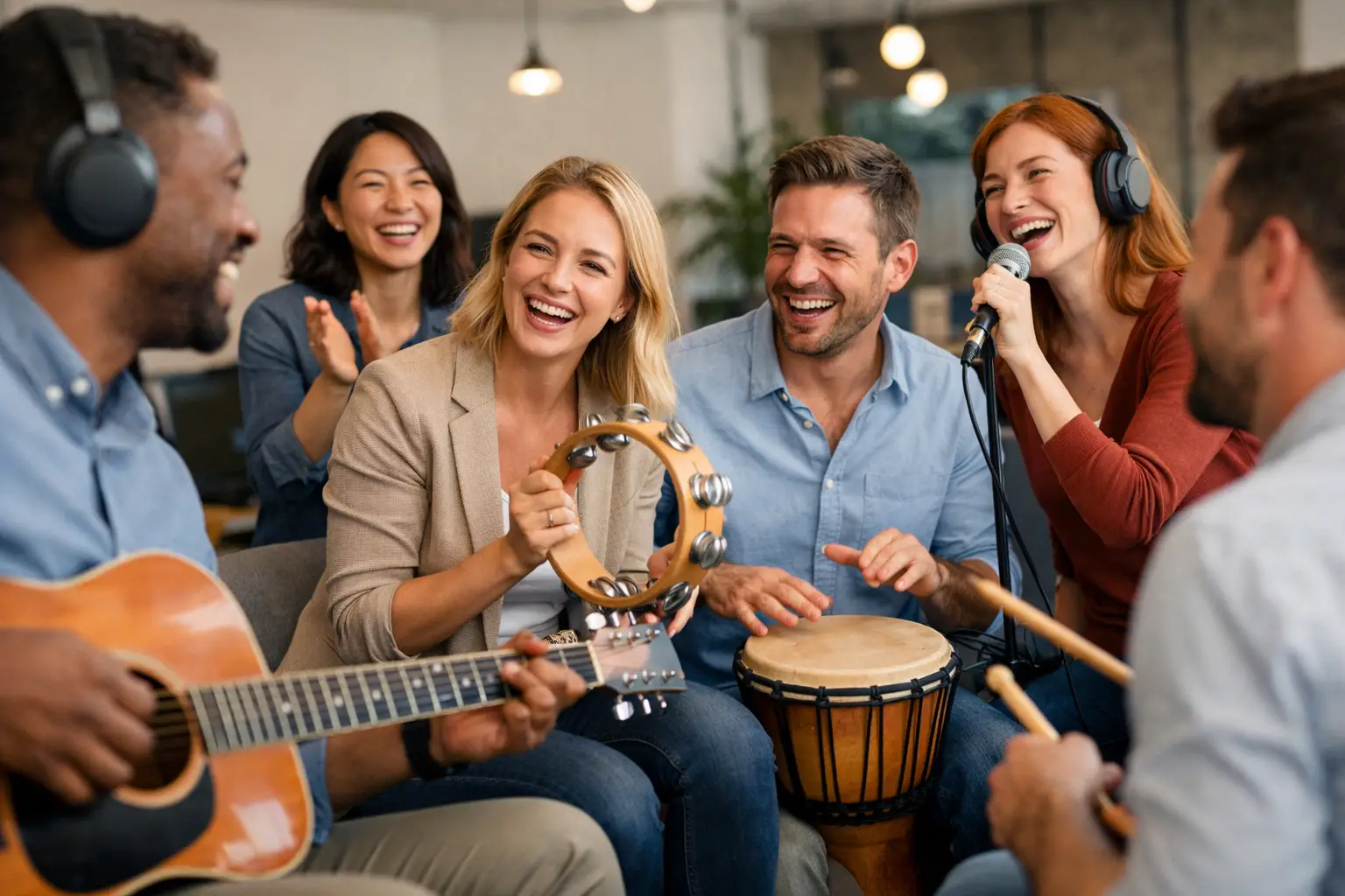 11 Ideen für Team Building mit Musik