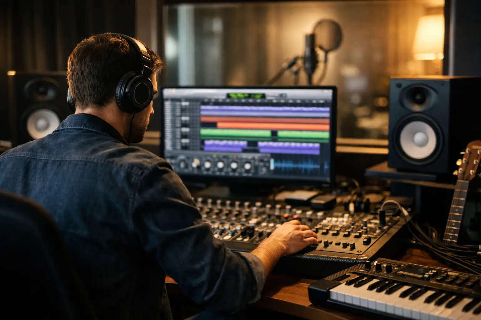 Ablauf einer professionellen Musikproduktion