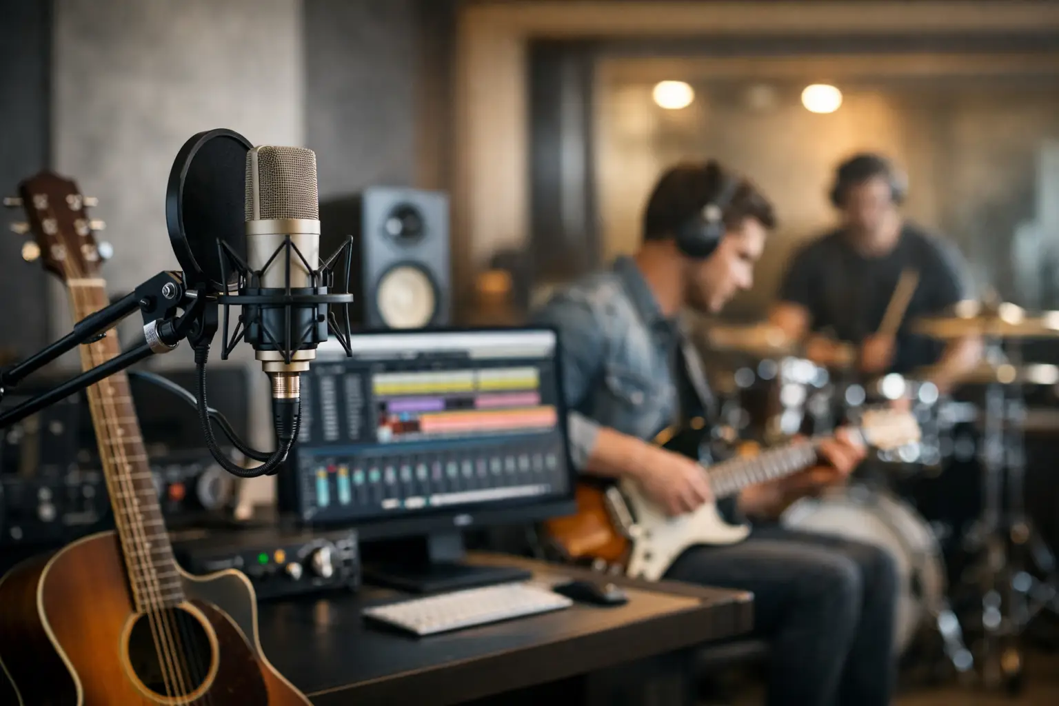Die Zukunft von lokalen Musikstudios vor Ort