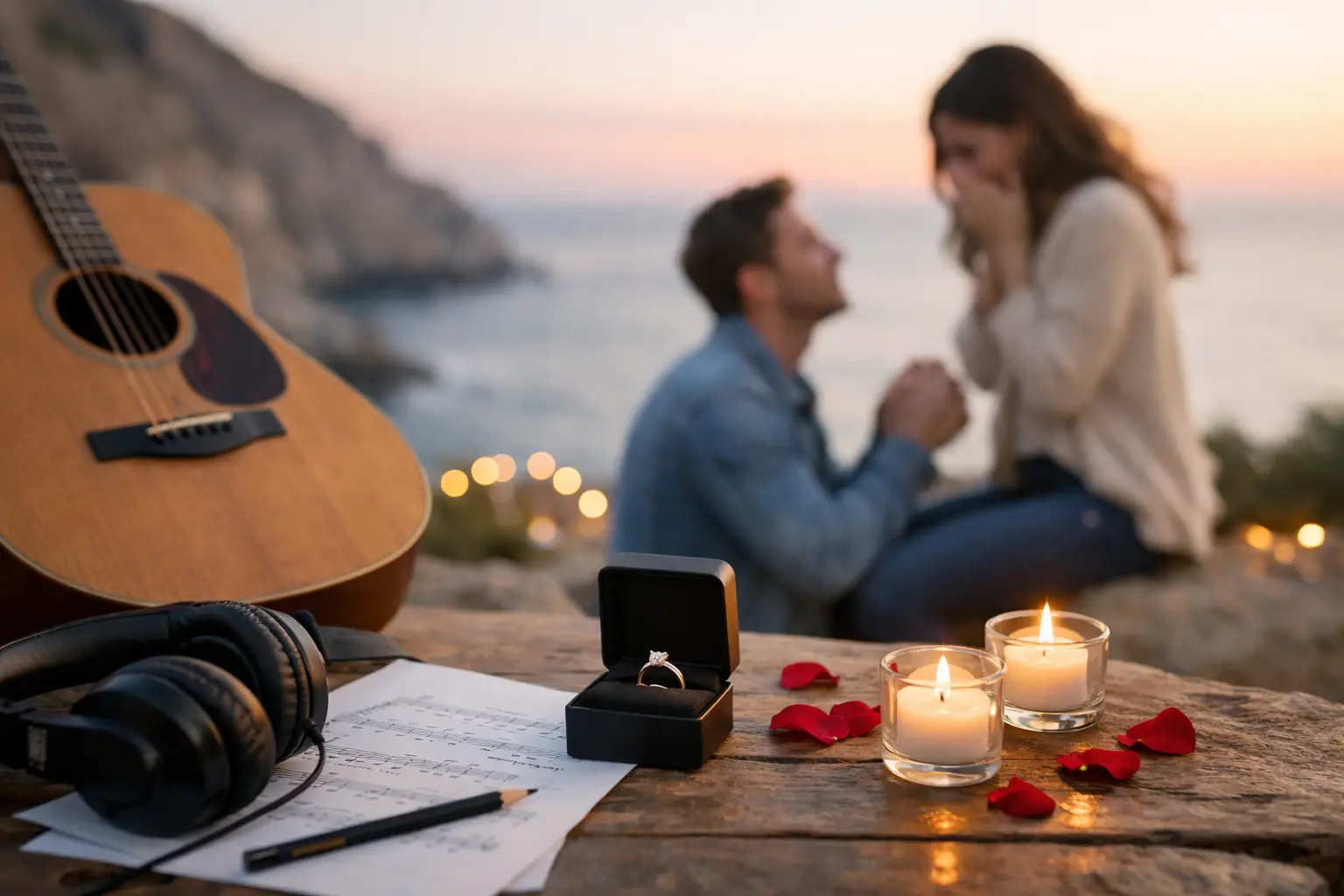 Heiratsantrag mit eigenem Song planen