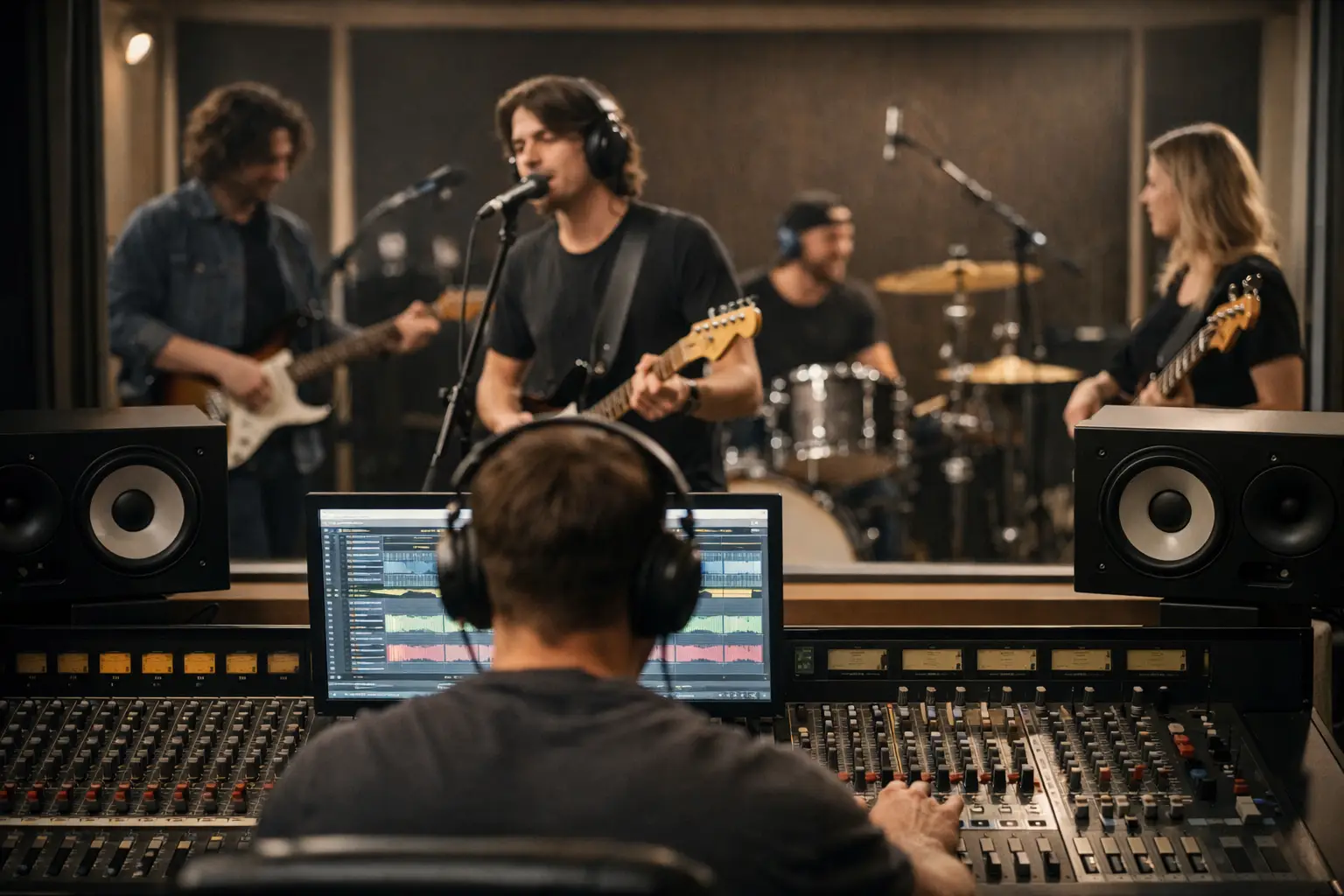 Musikproduktion für Bands mit eigenem Sound