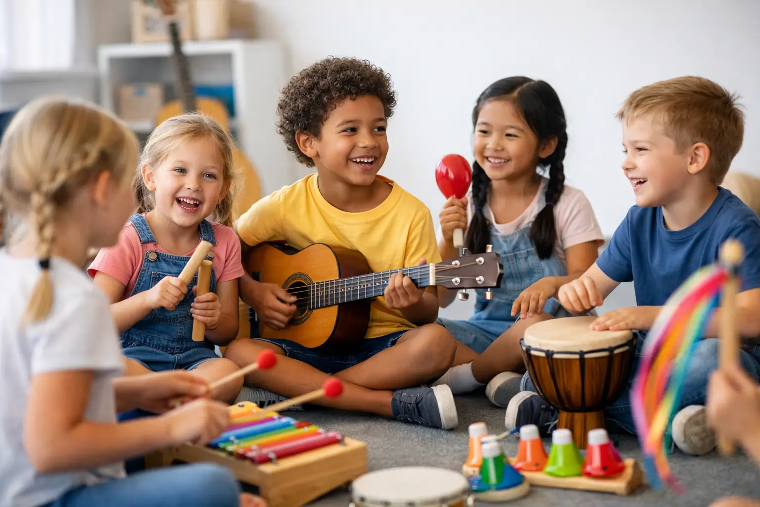 12 kreative Musikspiele für Kindergruppen