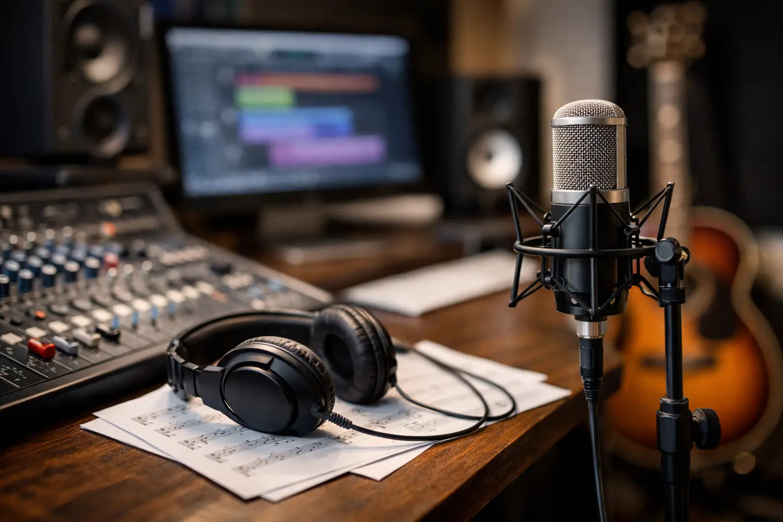 Beispiel für Firmenjingle-Entwicklung im Studio