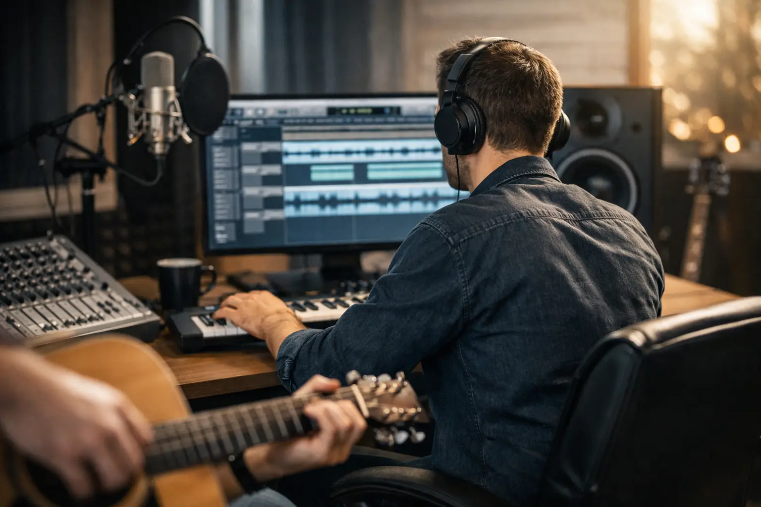 Eigene Songideen im Studio professionell produzieren