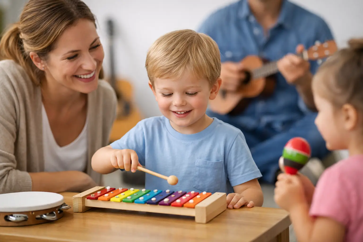 Erfahrungen mit musikalischer Früherziehung