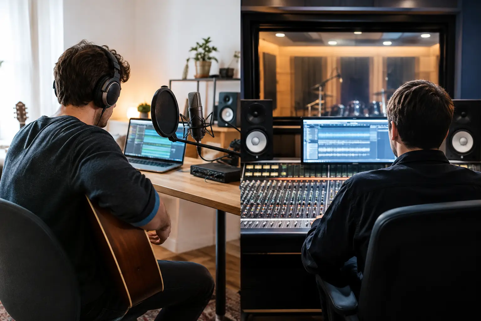 Homerecording oder Tonstudio: Was passt besser?