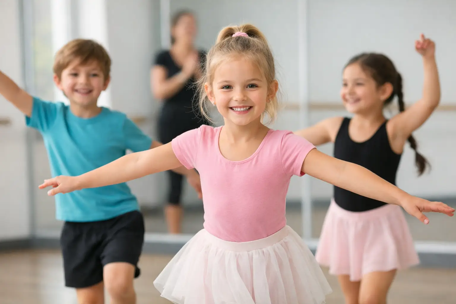 Tanzkurse für Kinder mit Freude und Selbstvertrauen