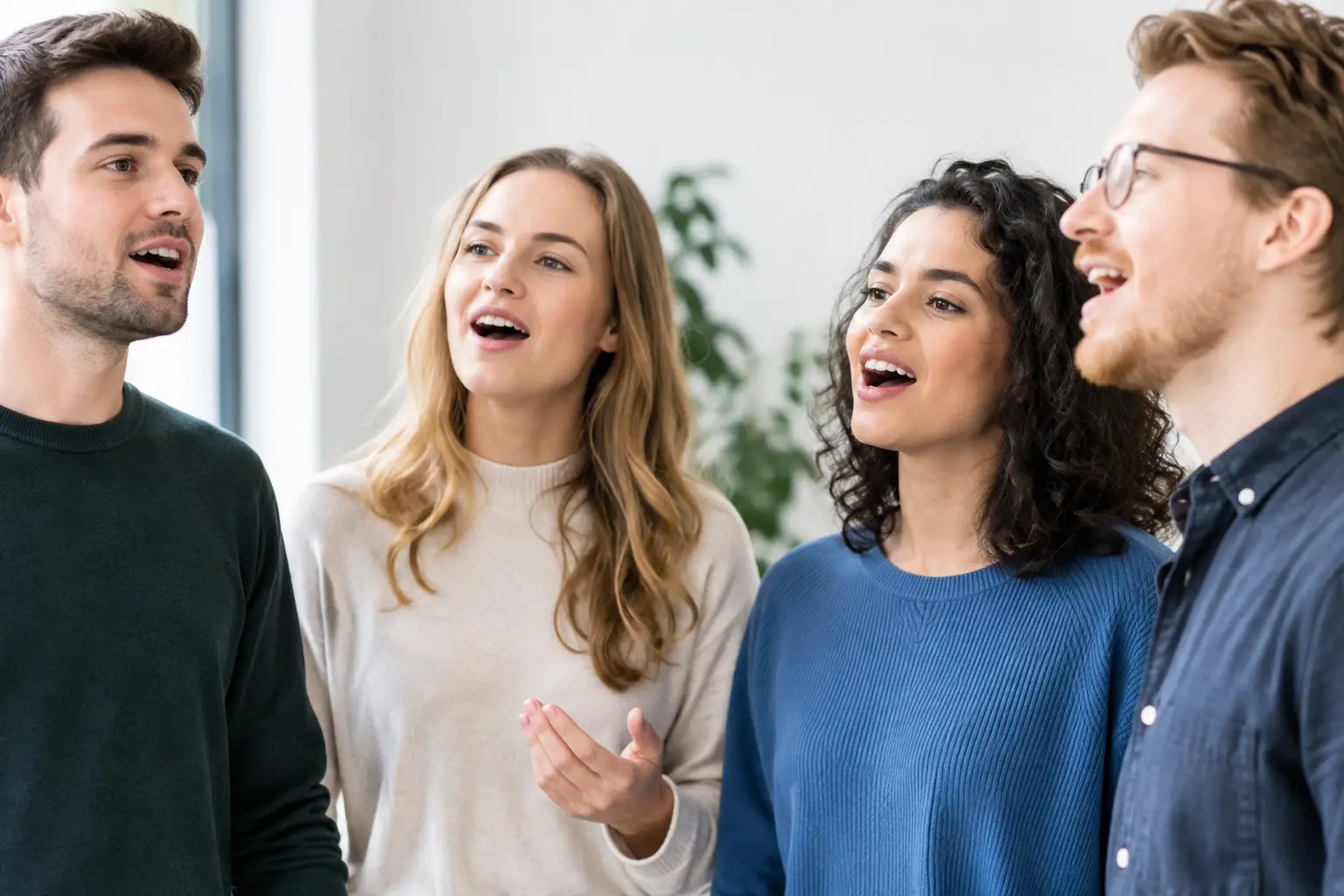 Mehrstimmig singen lernen mit sicherem Gehör
